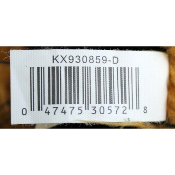 Dan Dee Small Yorkie Dog Brown Black Plush Stuffed Animal Sitting Pink Bow 8" - Picture 8 of 8